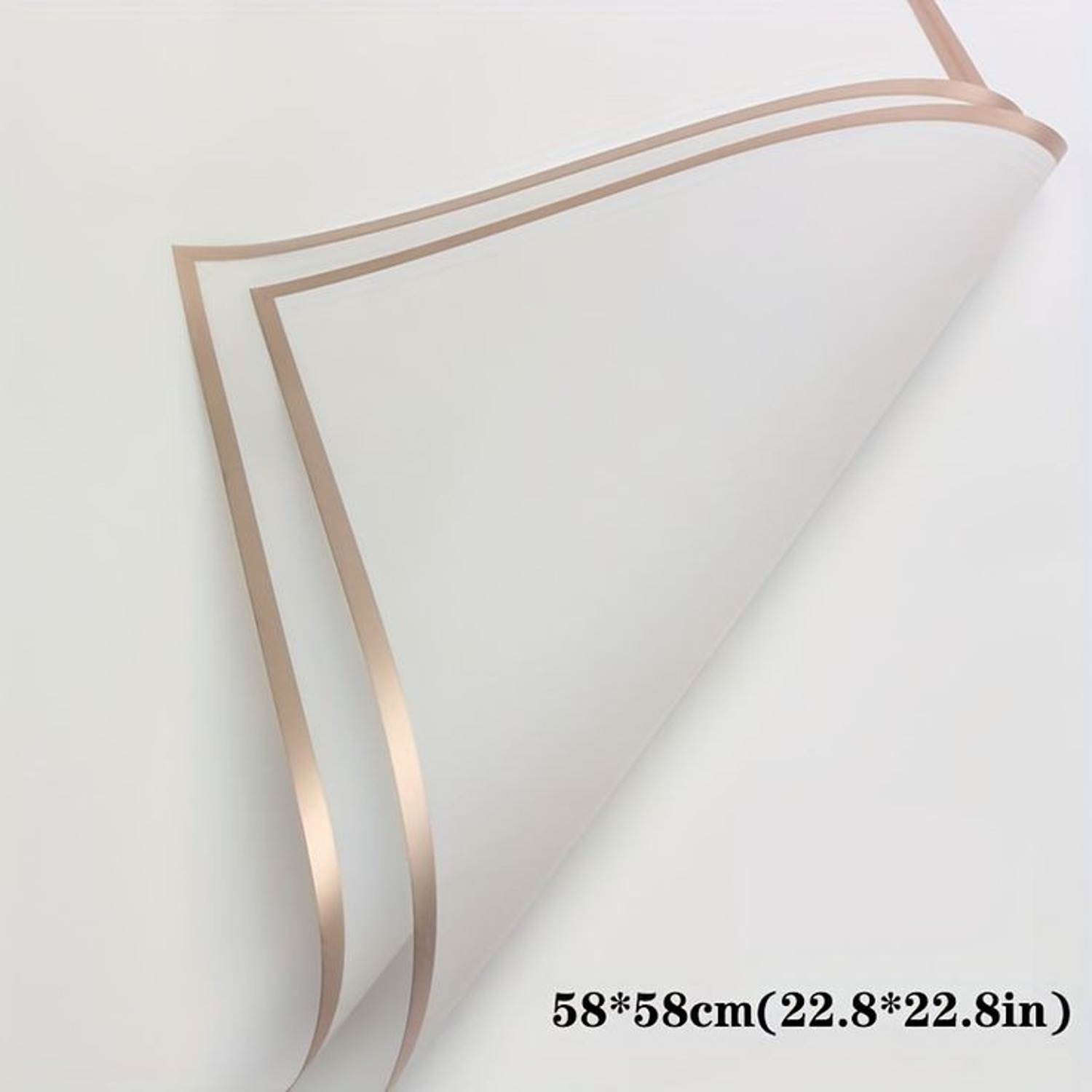 Papel Coreano 20 pliegos Liso Blanco