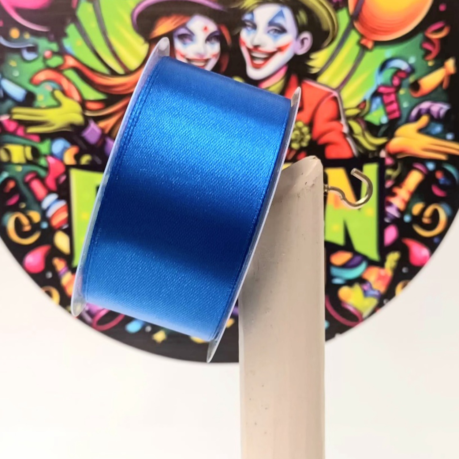 Cinta Raso Azul 4cm x 22,8metros
