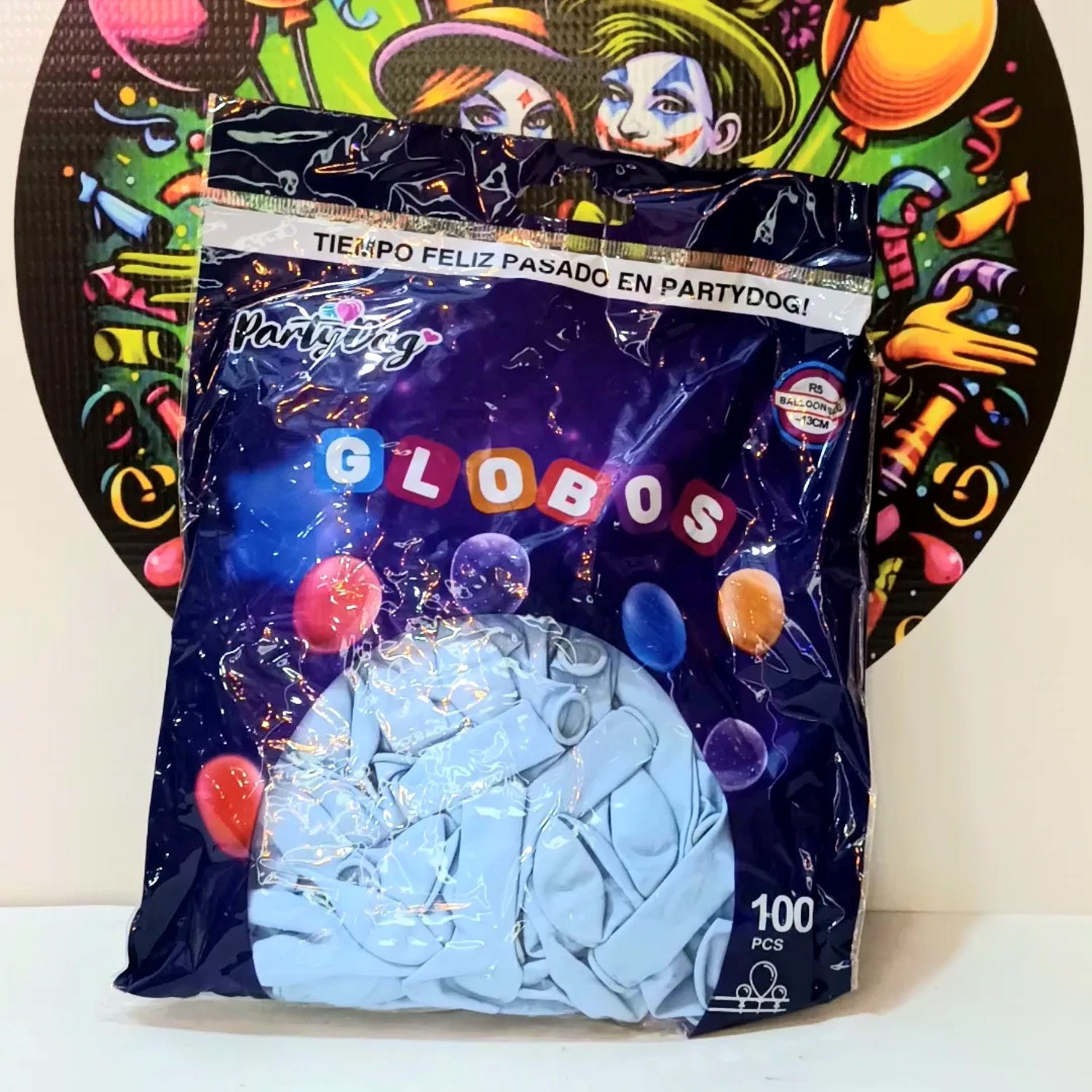 Globo Latex R5 Pastel Celeste
