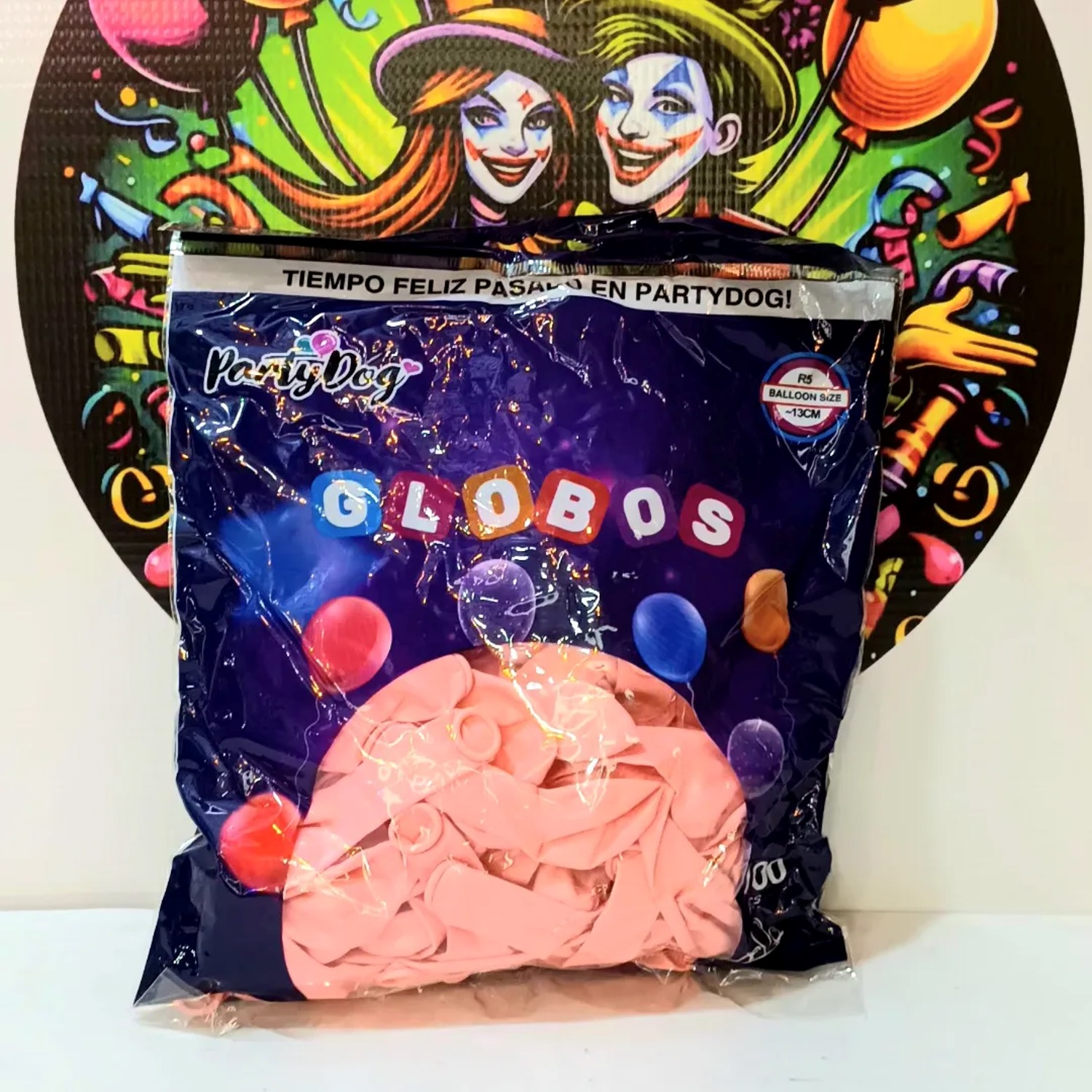 Globo Latex R5 Pastel Rosado 100 UNIDADES