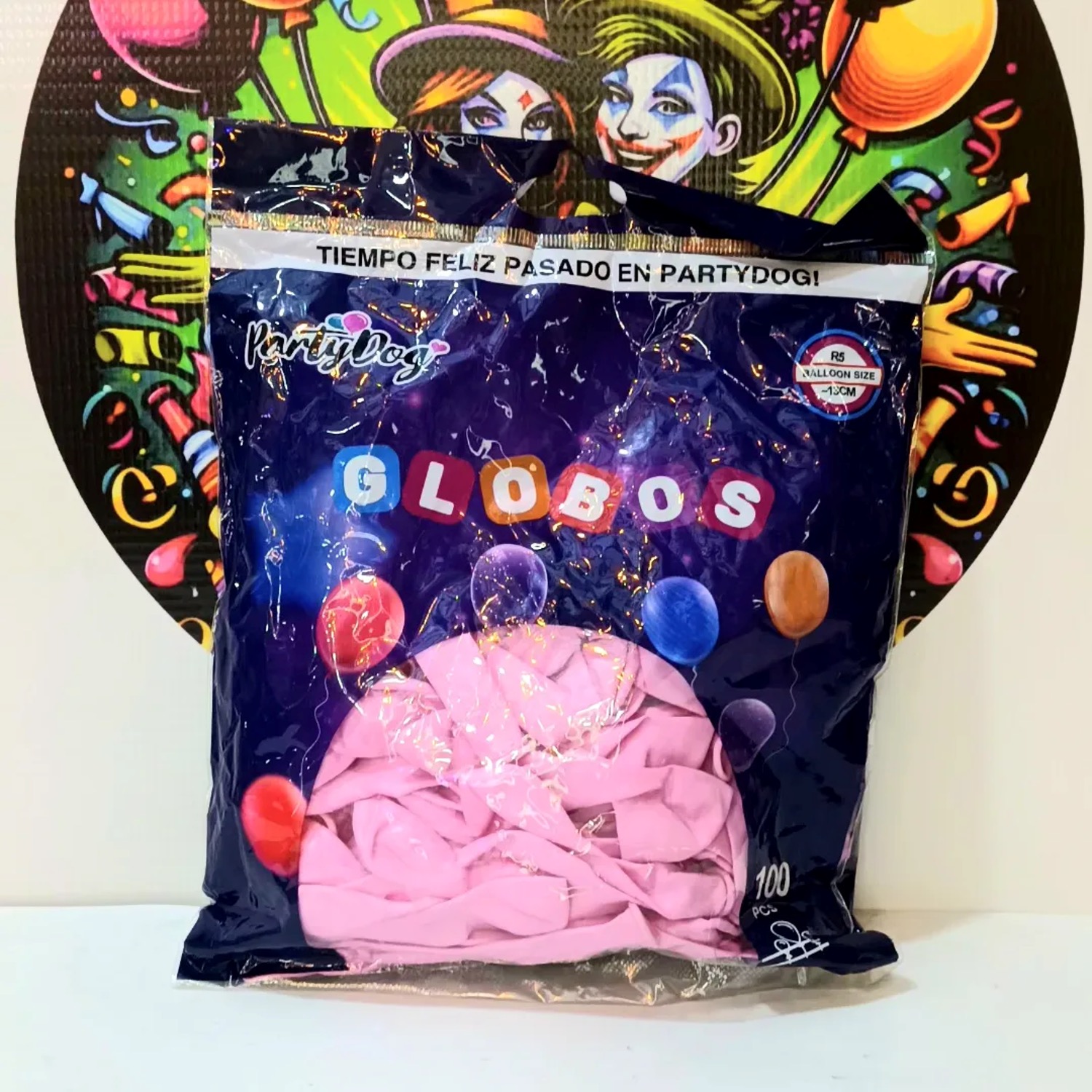 Globo Latex R5 Pastel Fucsia 100 UNIDADES