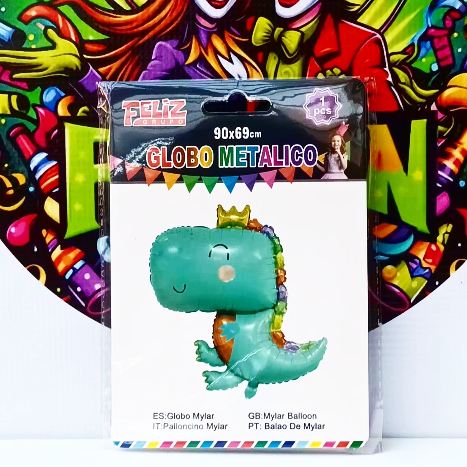 Globo dinosaurio