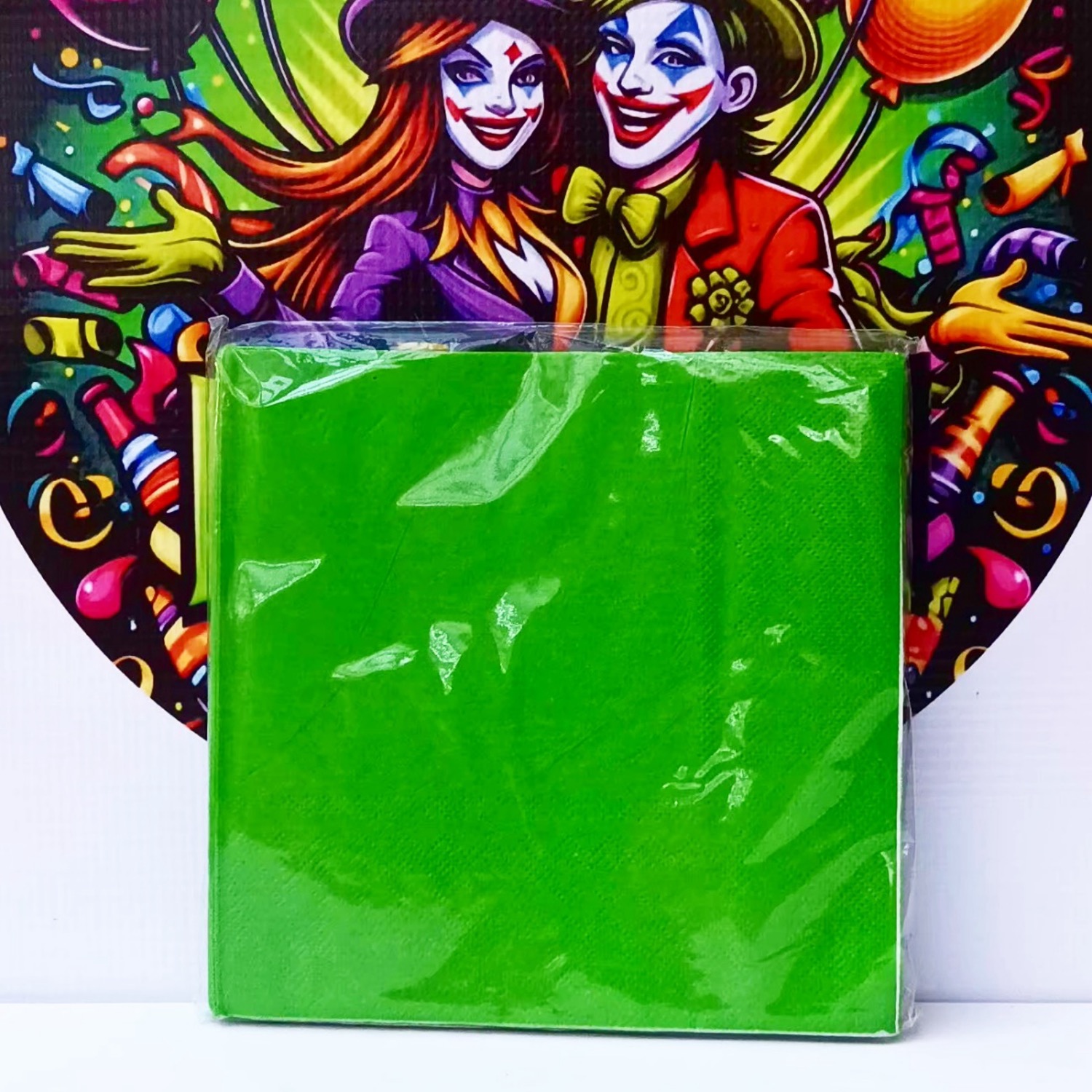 Servilleta Verde Claro 20 unidades 30x30 cm