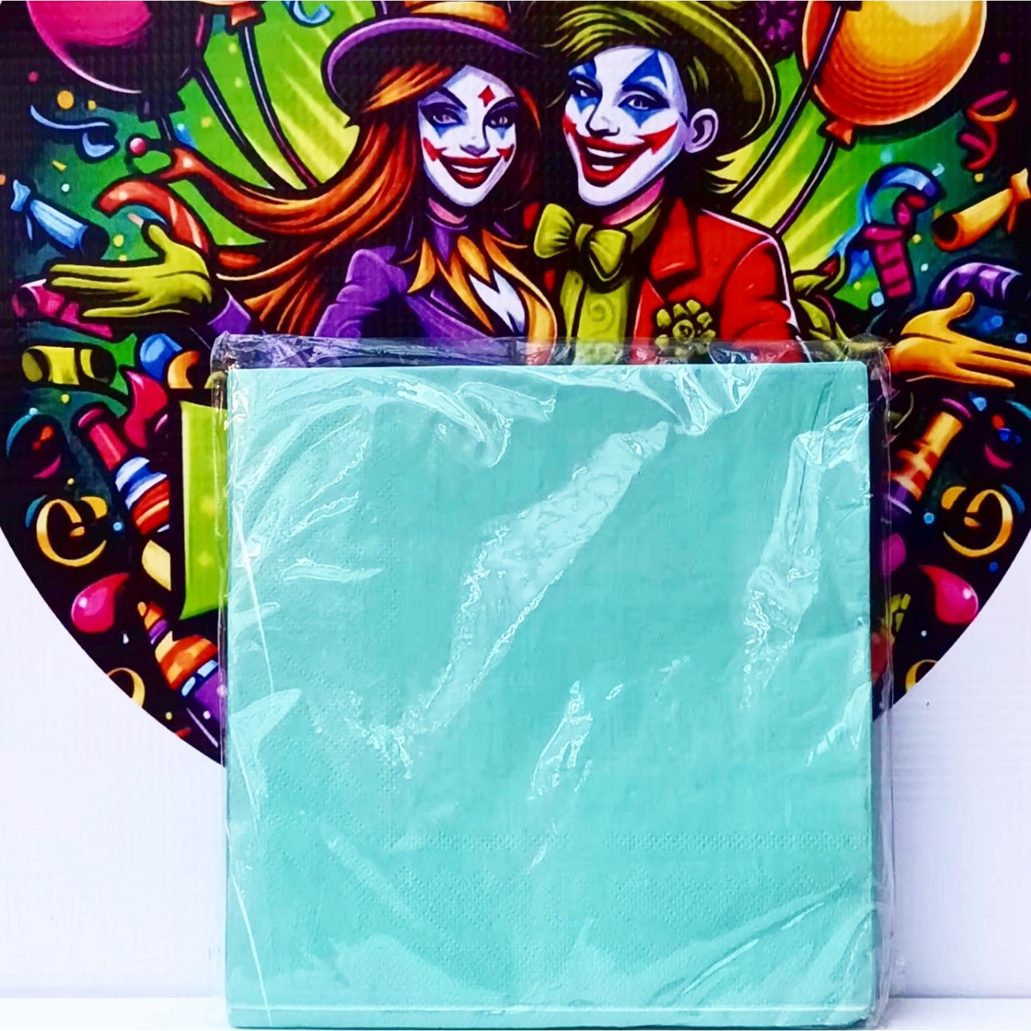 Servilleta Verde Agua 20 unidades 30x30 cm