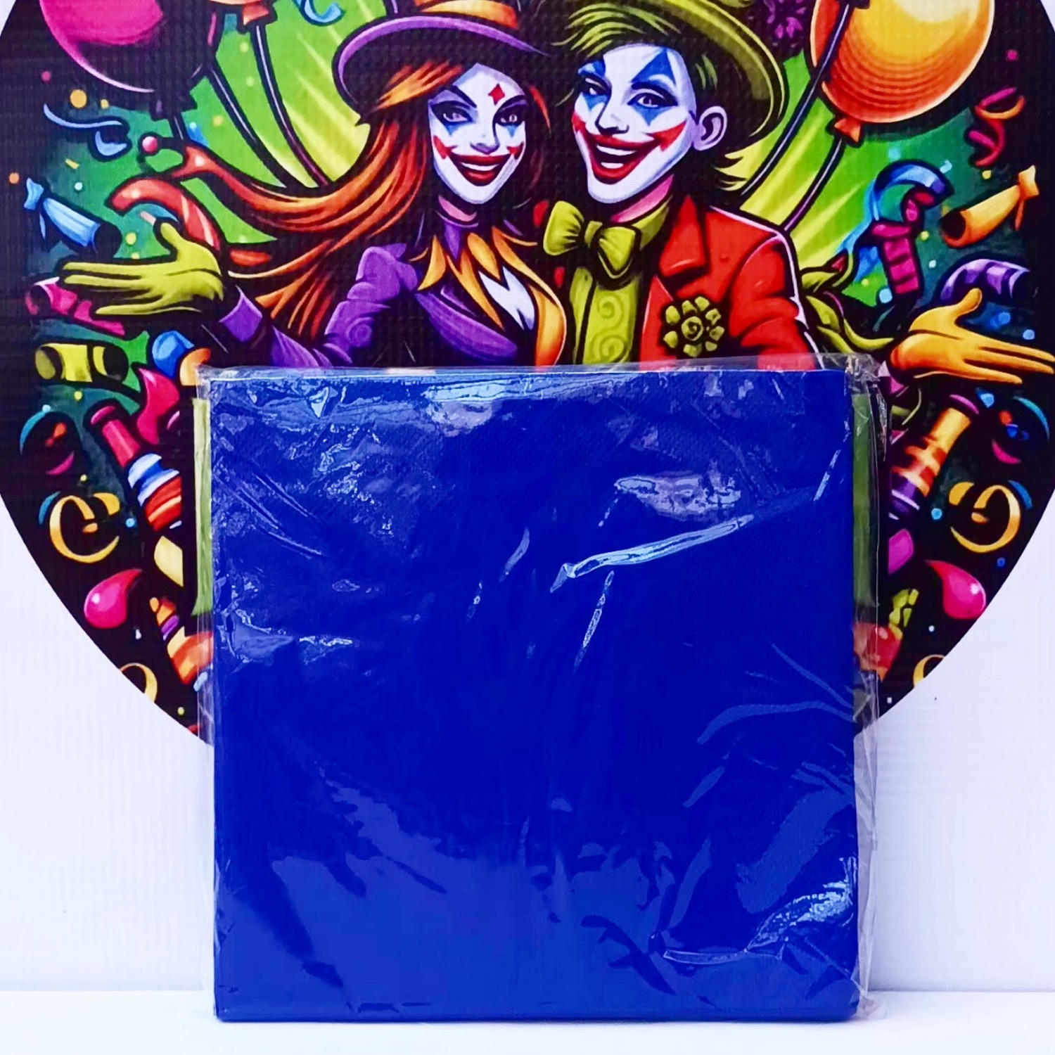 Servilleta Azul 20 unidades 30x30 cm