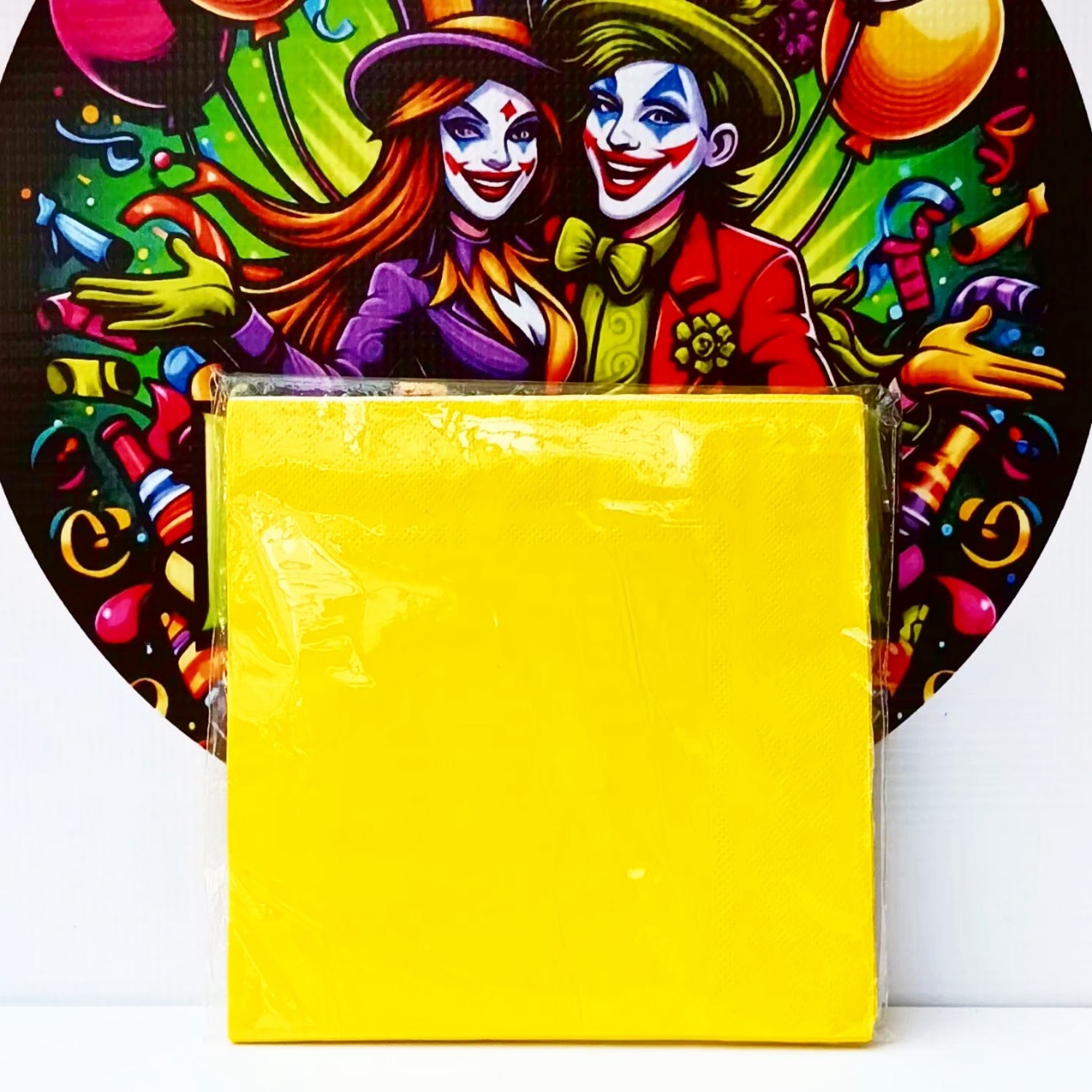 Servilleta Amarillo 20 unidades 30x30 cm