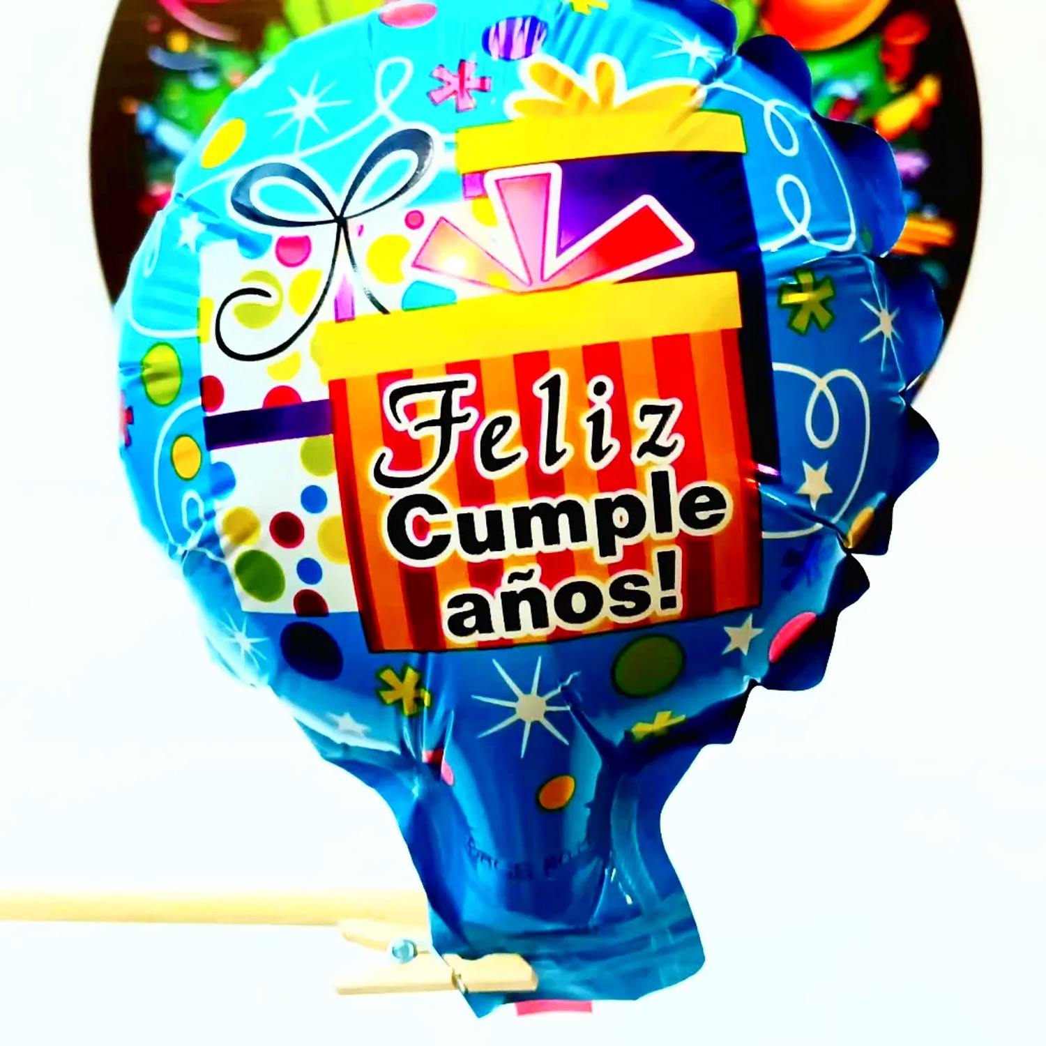 Globo Feliz Cumpleaños 12cm  Diseño 7 12 UNIDADES
