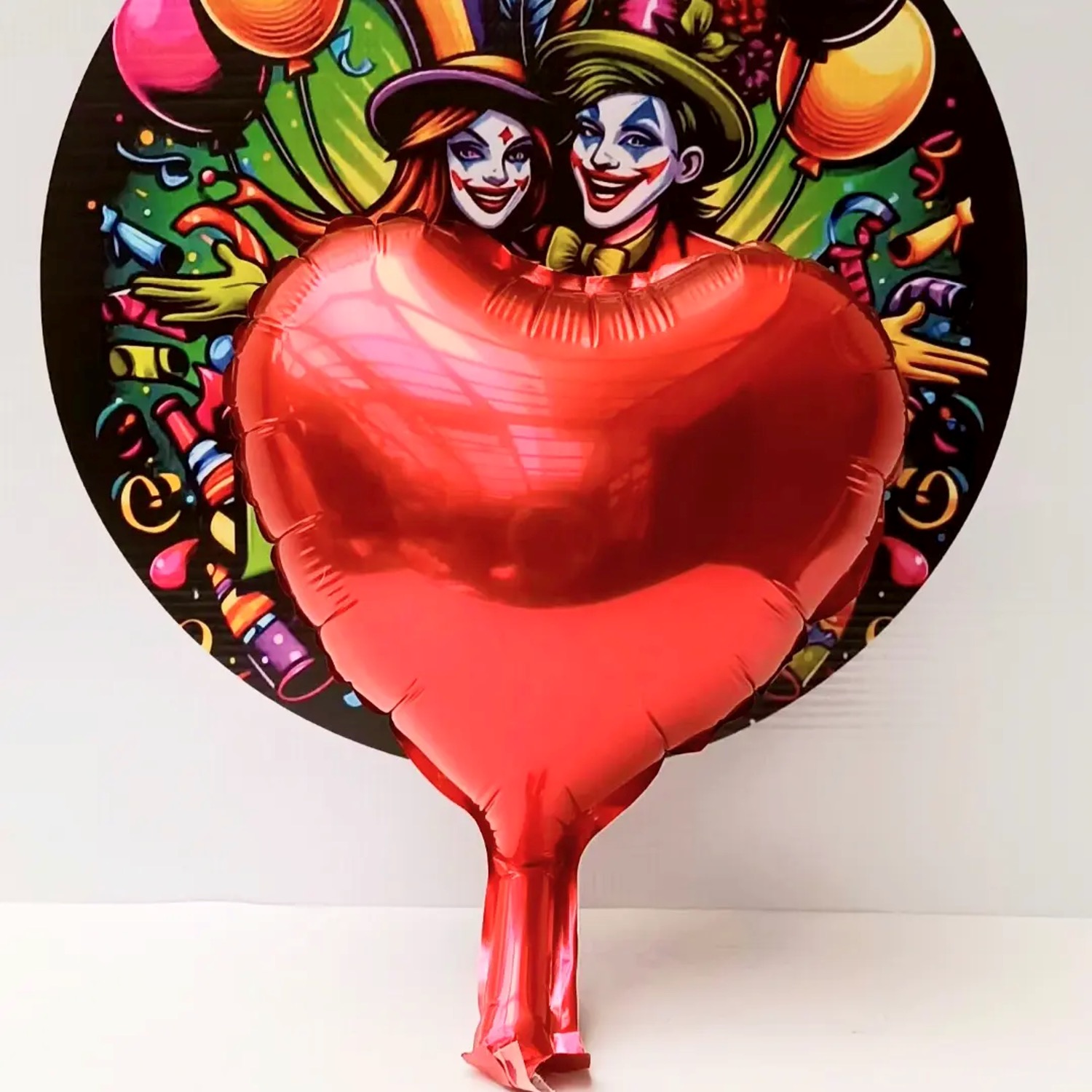 Globos Corazón 23cm  Rojo