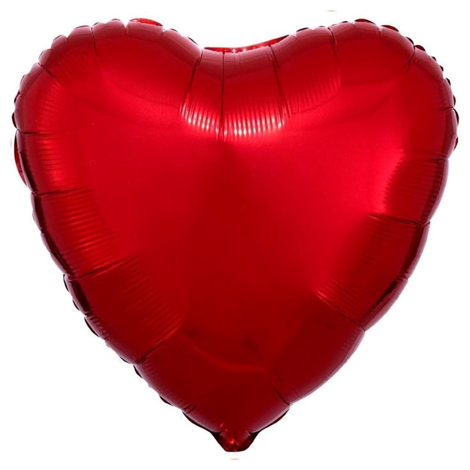 12 Globos Corazón 45cm  Rojo