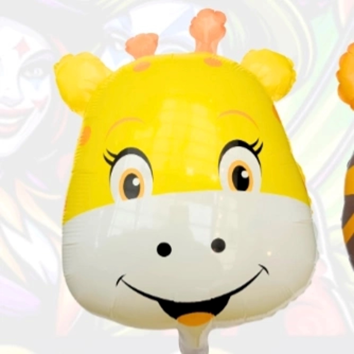 12 Globos 45cm Animales  Jirafa