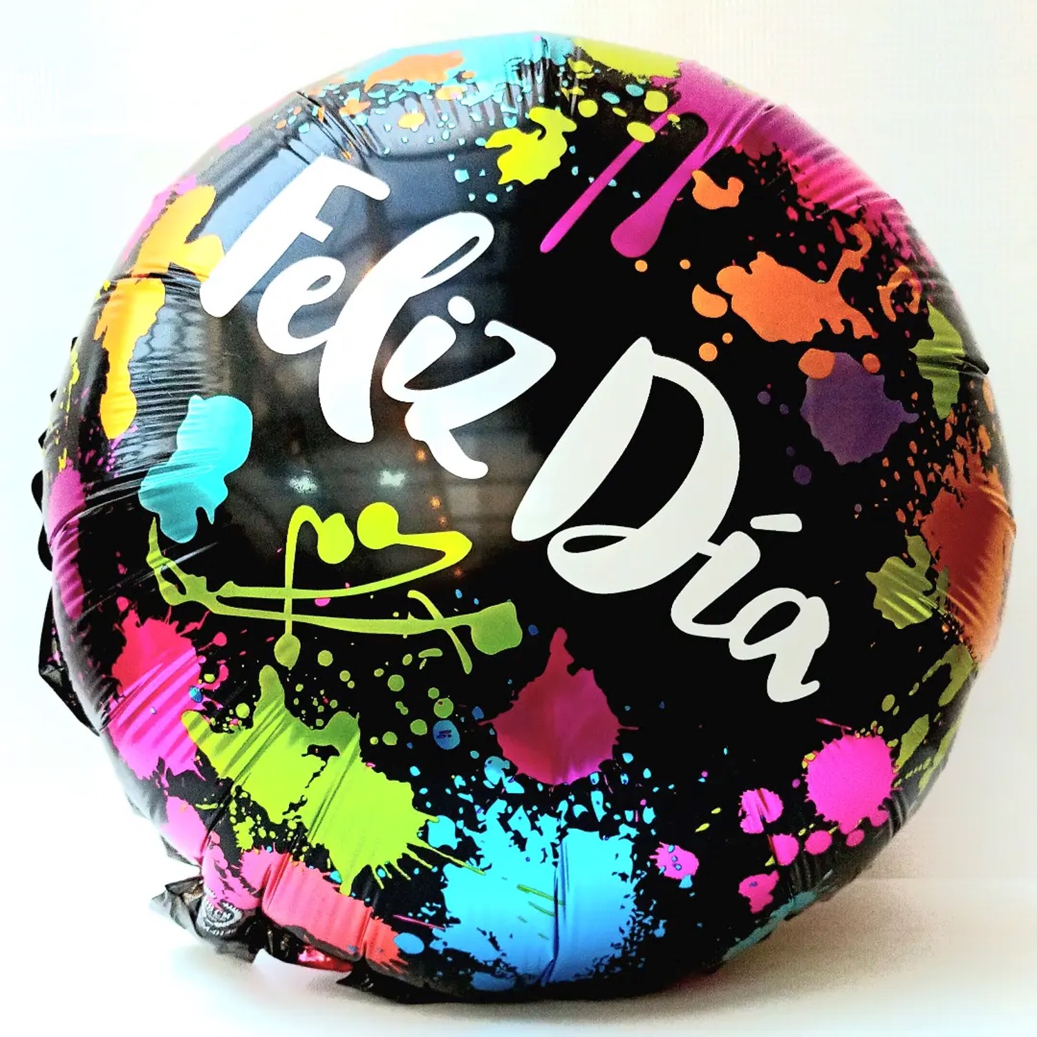 12 Globos Feliz Día 45cm  Numero 7