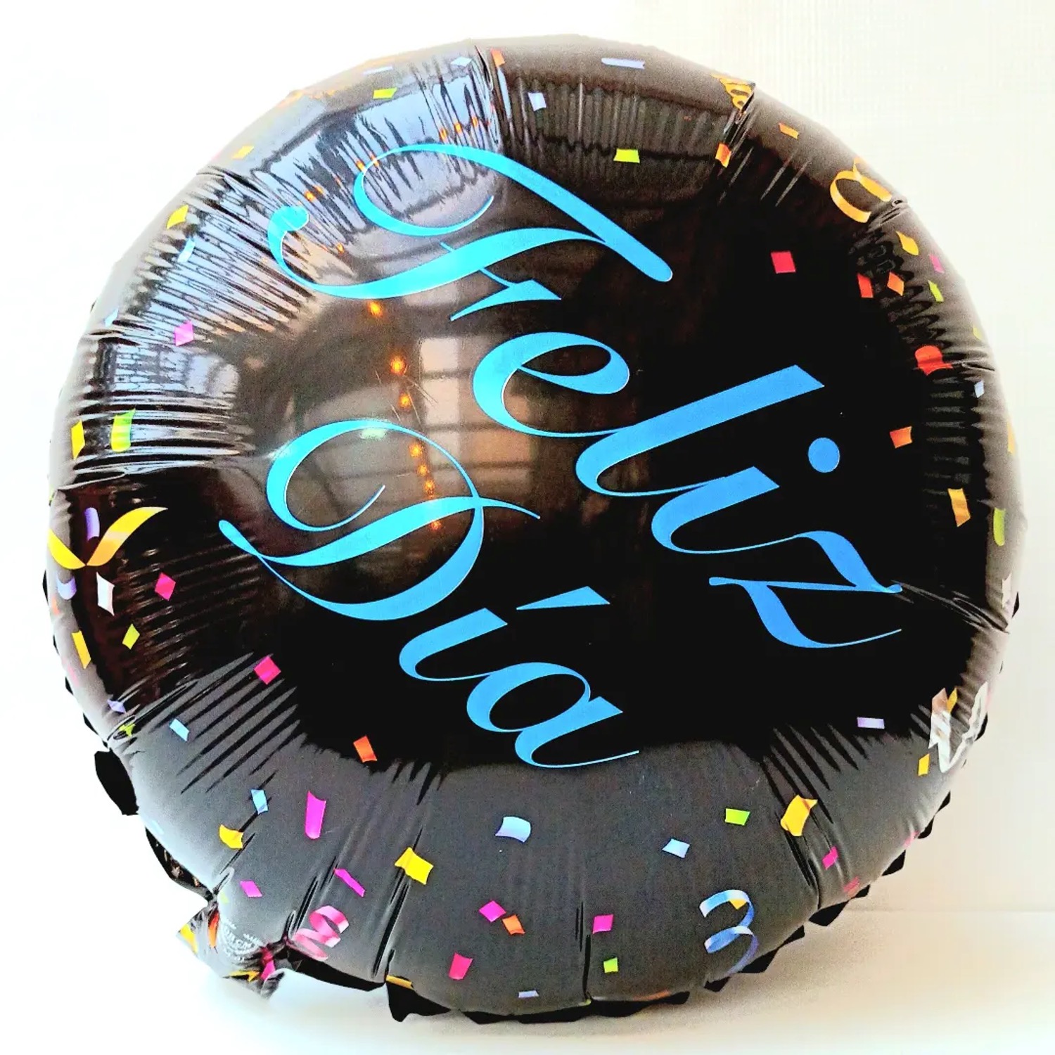 12 Globos Feliz Día 45cm  Numero 9