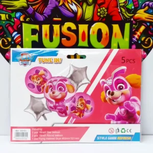SET 5 GLOBOS PAW PATROL