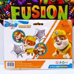 SET 5 GLOBOS PAW PATROL