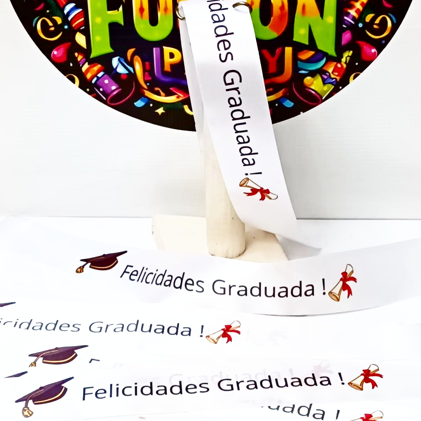 CINTA ESTAMPADA GRADUACION 35 CM