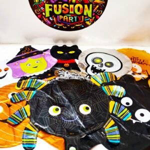 SET 12 GLOBOS HALLOWEEN 20-25CM