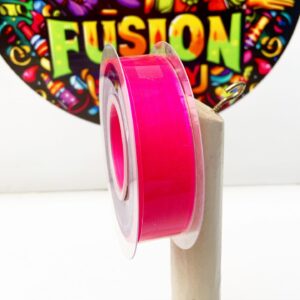 Cinta Organza Chicle 2cm x 22,8 metros