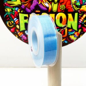 Cinta Organza Celeste 2cm x 22,8 metros
