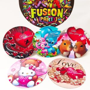 DOCENA PALETAS SAN VALENTÍN SURTIDAS