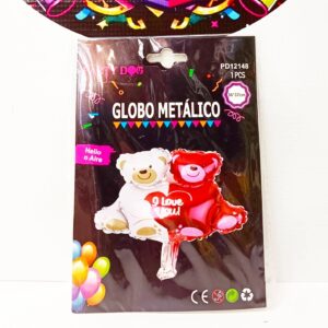 10 MINI GLOBOS METALICOS ANIMALES