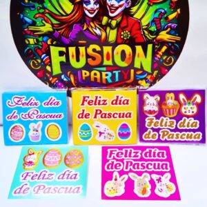 VINILOS PASCUA 1 UNIDAD