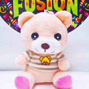 Peluche Osito Colores Rosa Claro 19cm