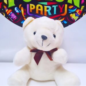 PELUCHE OSITO 18CM BLANCO