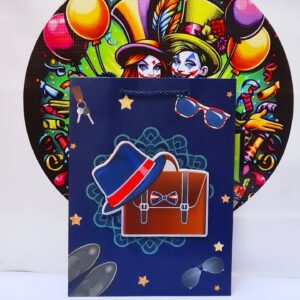 BOLSA DIA DEL PAPÁ 25x18cm 12 UNIDADES SURTIDAS