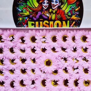 GIRASOLES LILAS 50 UNIDADES