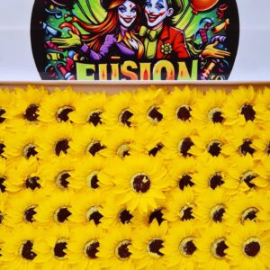GIRASOLES AMARILLOS 50 UNIDADES