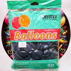 GLOBO LATEX R12 AZUL NAVAL 50unidades