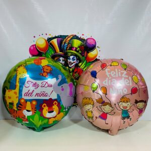 12 GLOBO 45cm DÍA DEL NIÑO