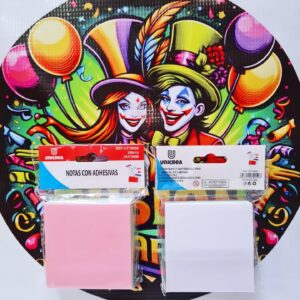 POSTIT COLORES 250 HOJAS 76X76mm