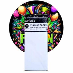 PAPEL DE SEDA BLANCO 10 HOJAS 50X66CM