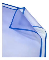 Papel coreano azul borde azul