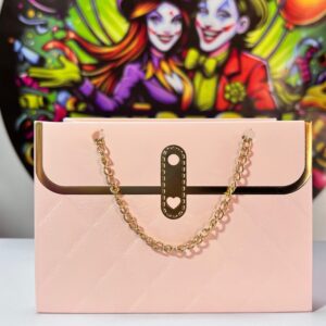 cartera channel rosada