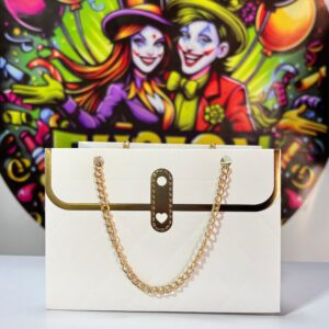 cartera channel blanca