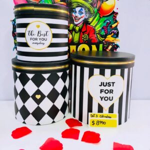 SET 3 CAJAS CILINDRO