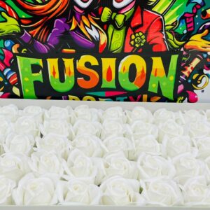 ROSA DE JABÓN BLANCA