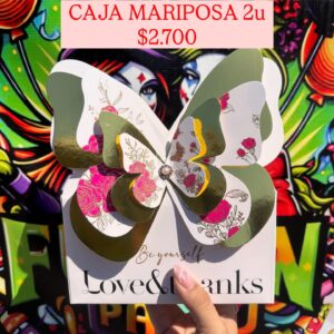 CAJA MARIPOSAS 2U