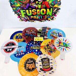 globo foil surtidos  c/u