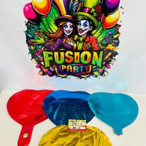 globo 23cm corazón surtidos c/u