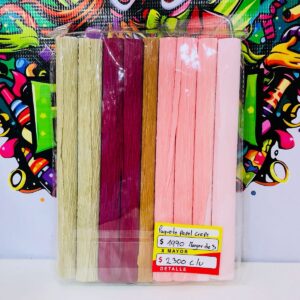 papel crepe paquete