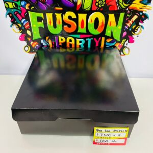 box lisa negro 24x24x10cm