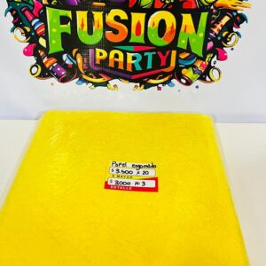papel engomado amarillo x20u