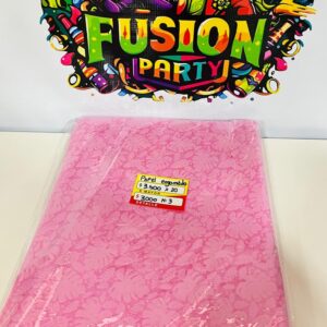 papel engomado rosado x20u