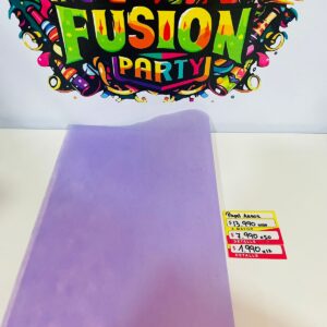 papel arroz lila 50x50cm x100u