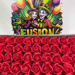 ROSA DE JABÓN 50 UNIDADES "ROJO"